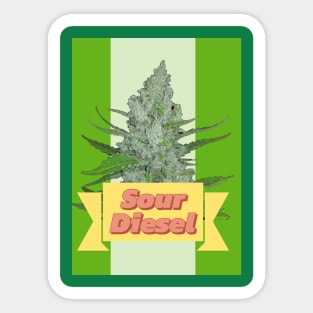 Sour Diesel Sticker